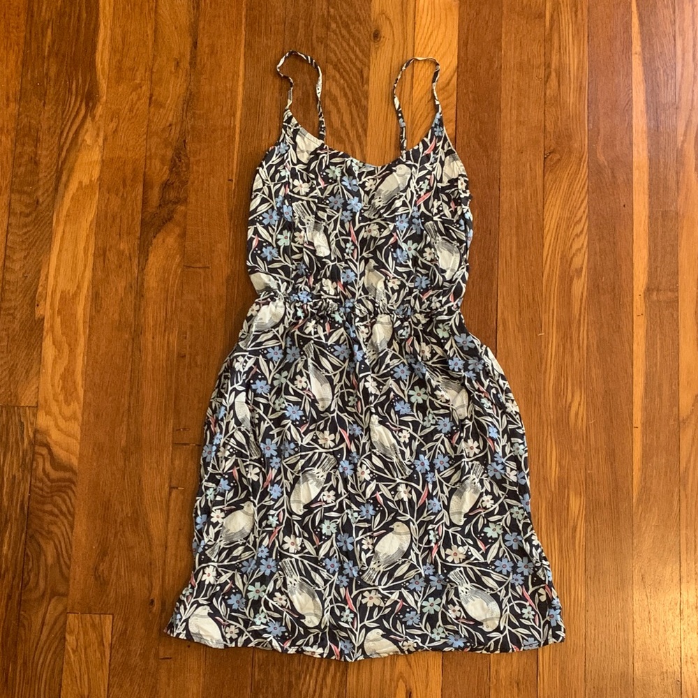 Old Navy floral bird dress - XS